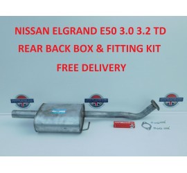 ELGRAND 3.0TD EXHAUST REAR BOX AJU16001