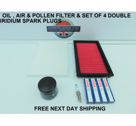 3 PIECE SERVICE KIT WITH SERVICE BOOKLET